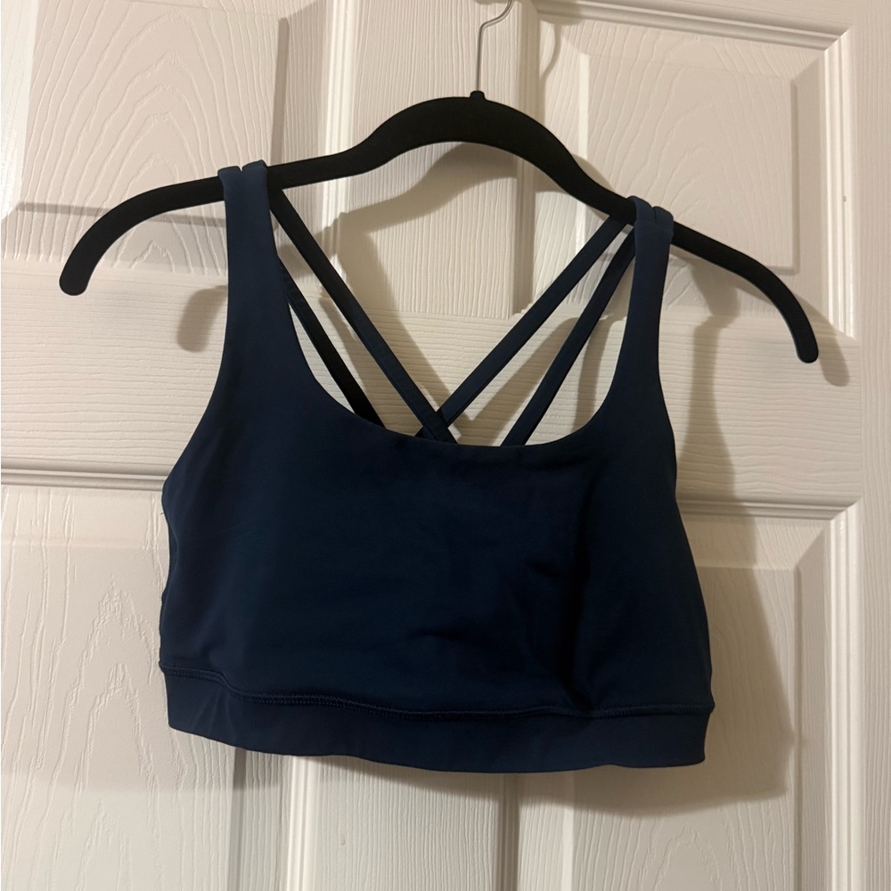 lululemon athletica Navy Crossback Sports Bra
